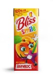 Сок, Bliss Smile (Блисс Смайл) 200 мл абрикос без сахара для детей старше 3 лет тетрапак