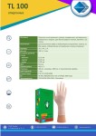 Перчатки смотровые латексные нестерильные опудренные, р. S 1 шт TL100 24 см Сейф энд Кеа гладкие манжета с валиком пара белые 2400001225606